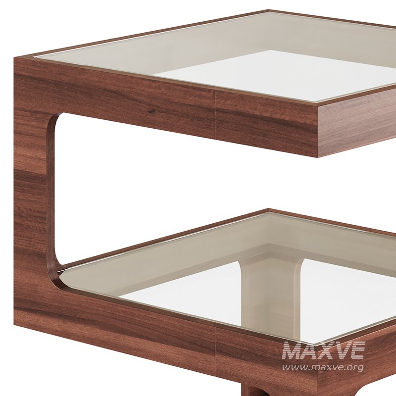 Modern Glass Side Table - Image 4