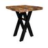 3D model natural wood bistro table 3D model - Thumbnail 6