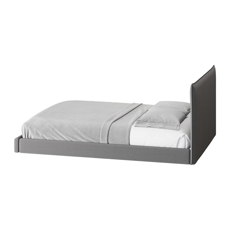 FACADE SHADOW VELVET QUEEN BED - Image 4