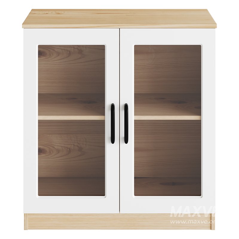 Modern Wood Buffet Cabinet - Image 5