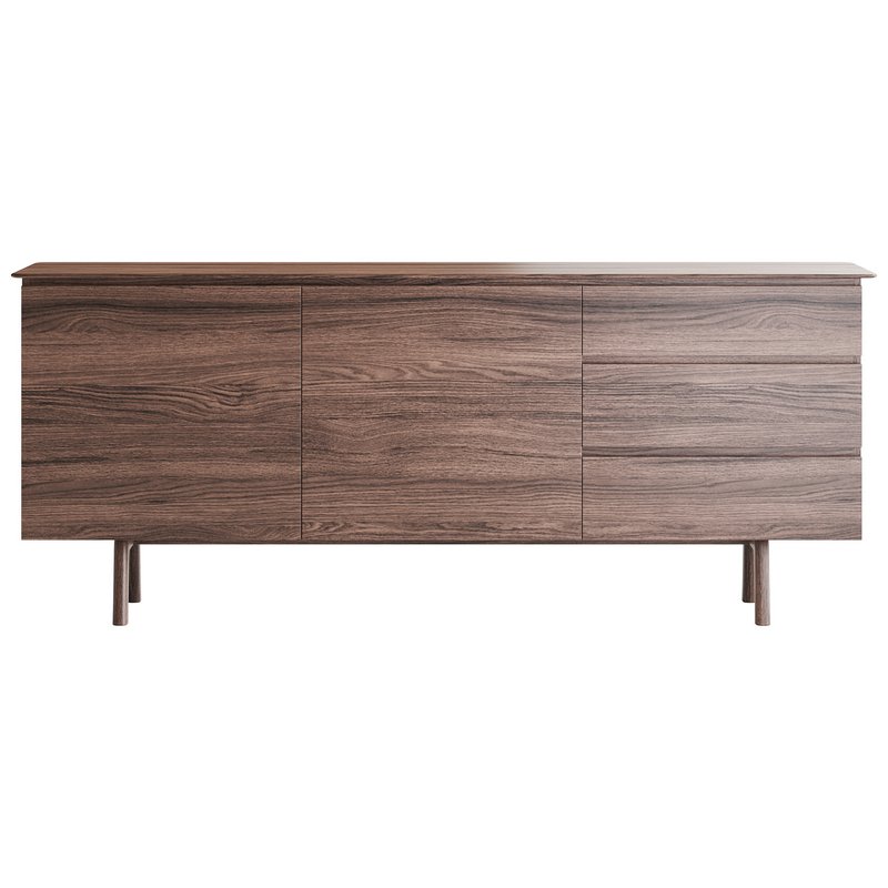 Madison 2 Door 3 Drawer Sideboard in Oak - Image 6