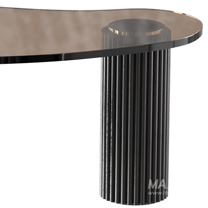 Modern Black Coffee Table - Image 6