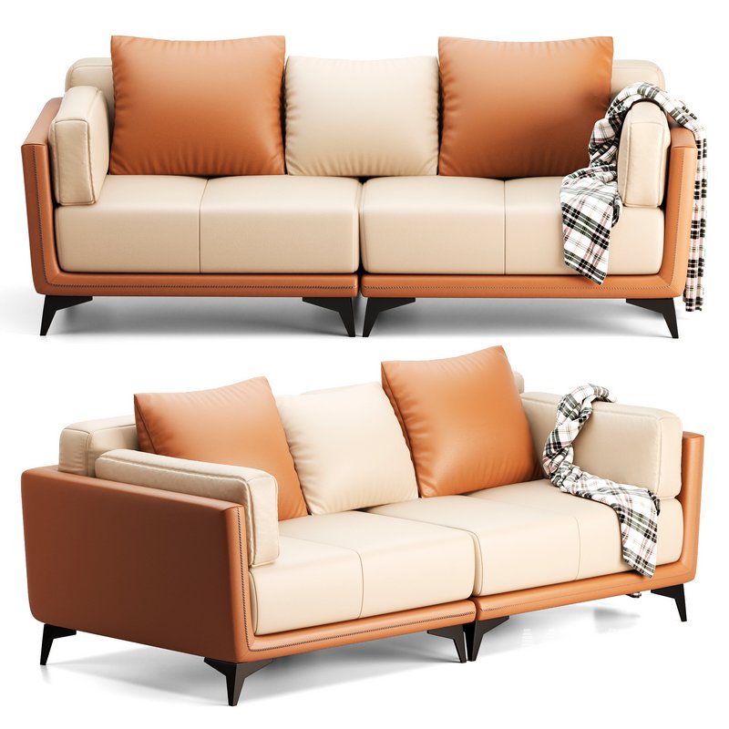 Leather sofa - Image 6