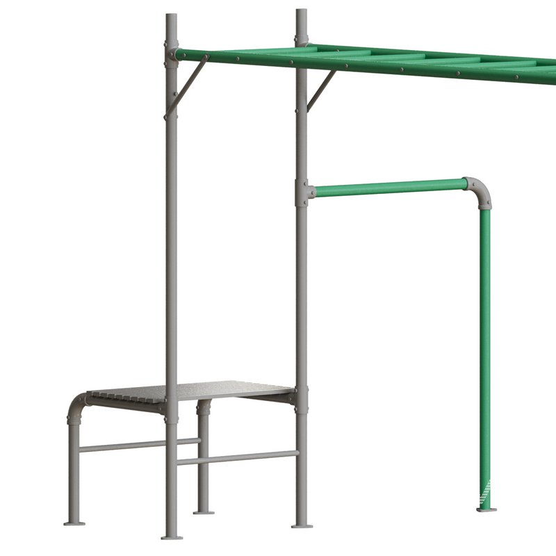 JUNIOR JUNGLE MONKEY BAR MODULE – LIFESPAN KIDS - Image 6