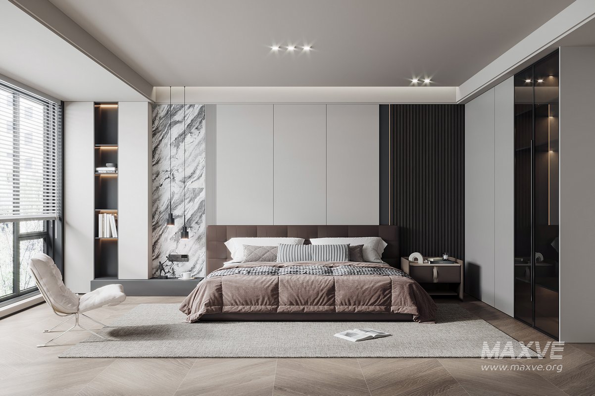 Modern bedroom - Image 1