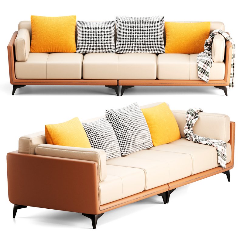 Leather sofa - Image 5