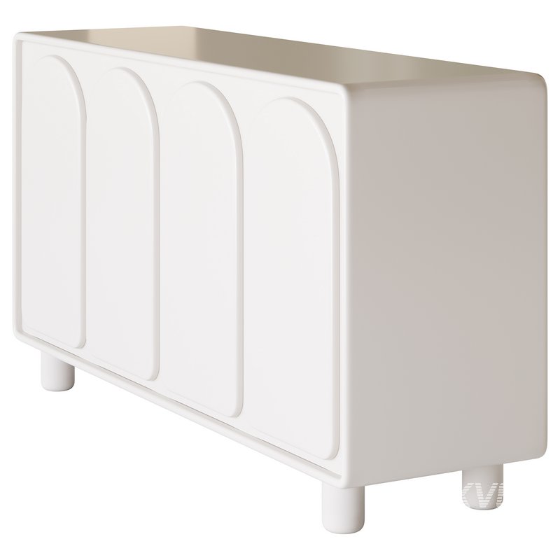 Living Room White Sideboard - Image 6