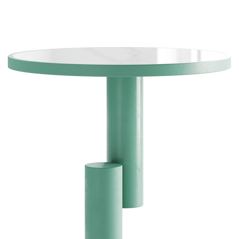 Simple Round Side Table - Image 7