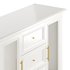 Sleek White Modern Sideboard Credenza - Thumbnail 5