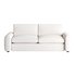 WHITE PERFORMANCE FABRIC APARTMENT SOFA - Thumbnail 6