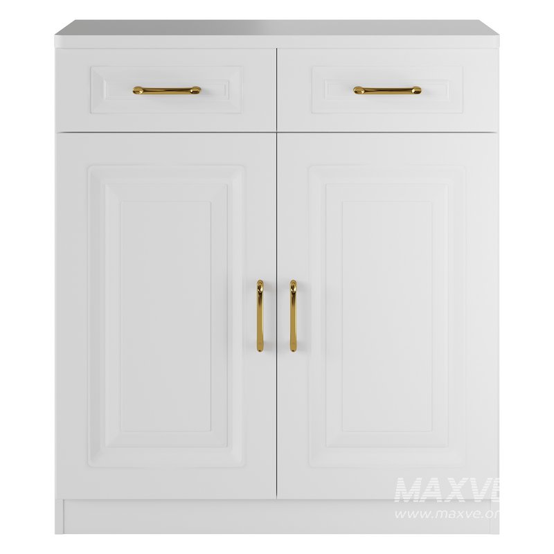 Modern Wood Sideboard Credenza 2 - Image 5