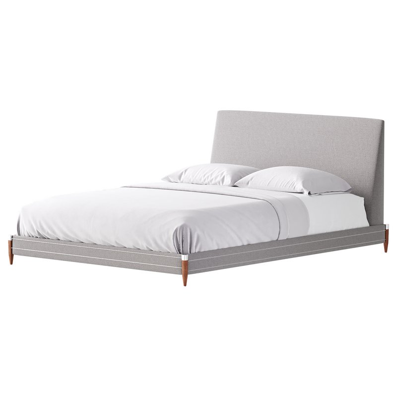 TIBURON MINK UPHOLSTERED QUEEN BEDl - Image 6