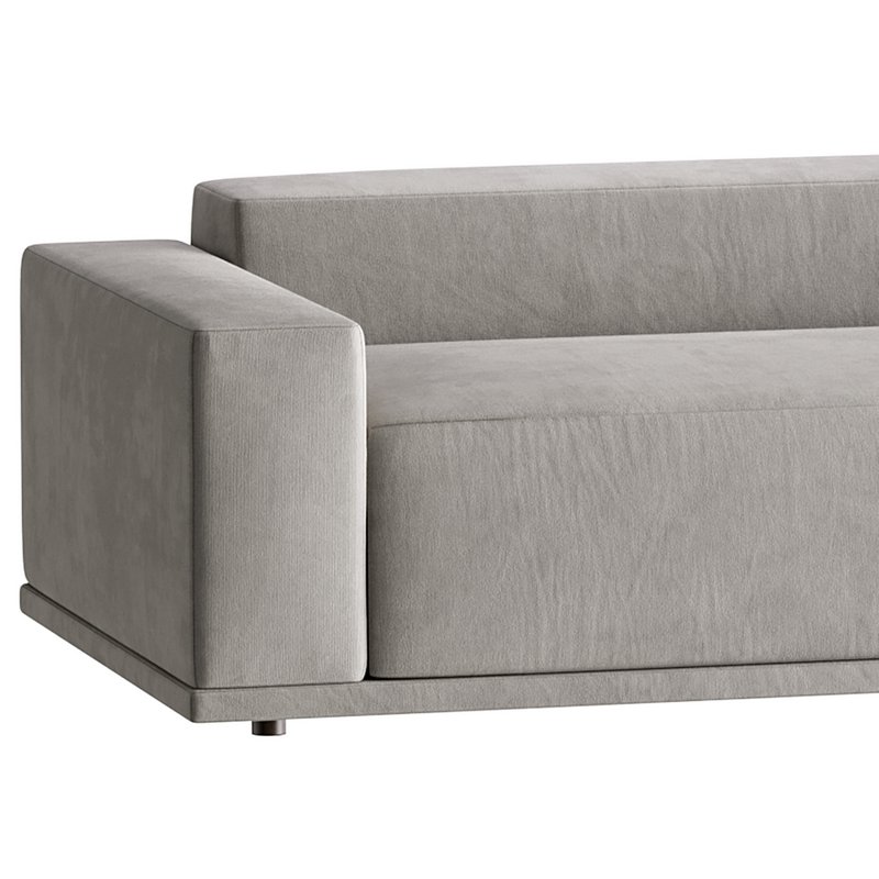WHEAT PERFORMANCE VELVET SOFA - Image 5