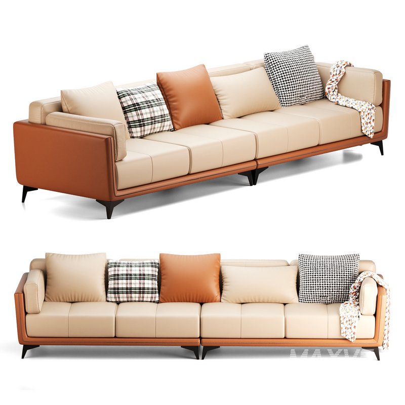 Leather sofa - Image 5