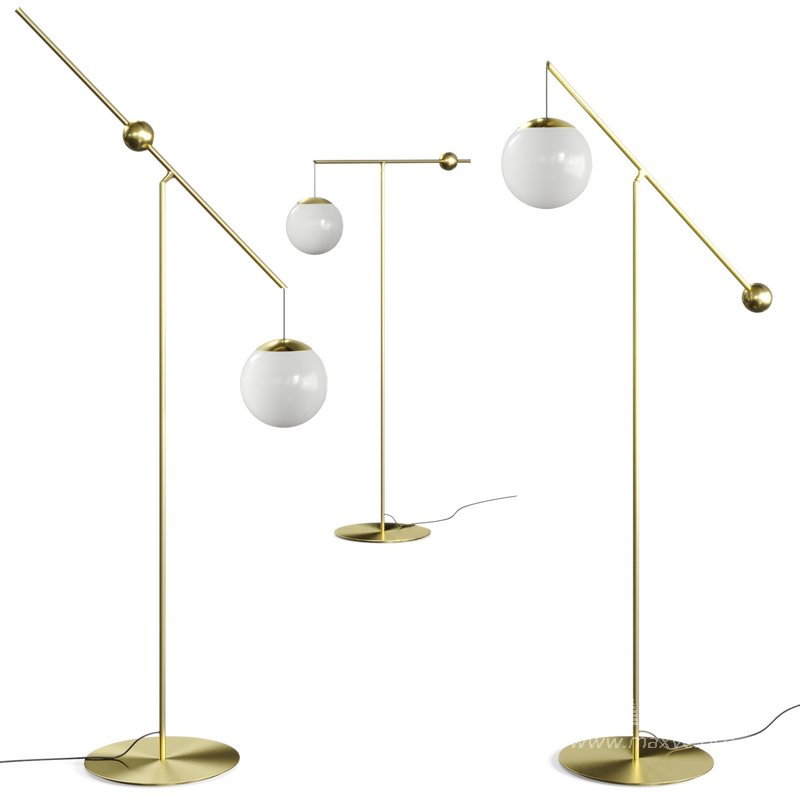 Malamata floor lamp by Luceplan - Image 5