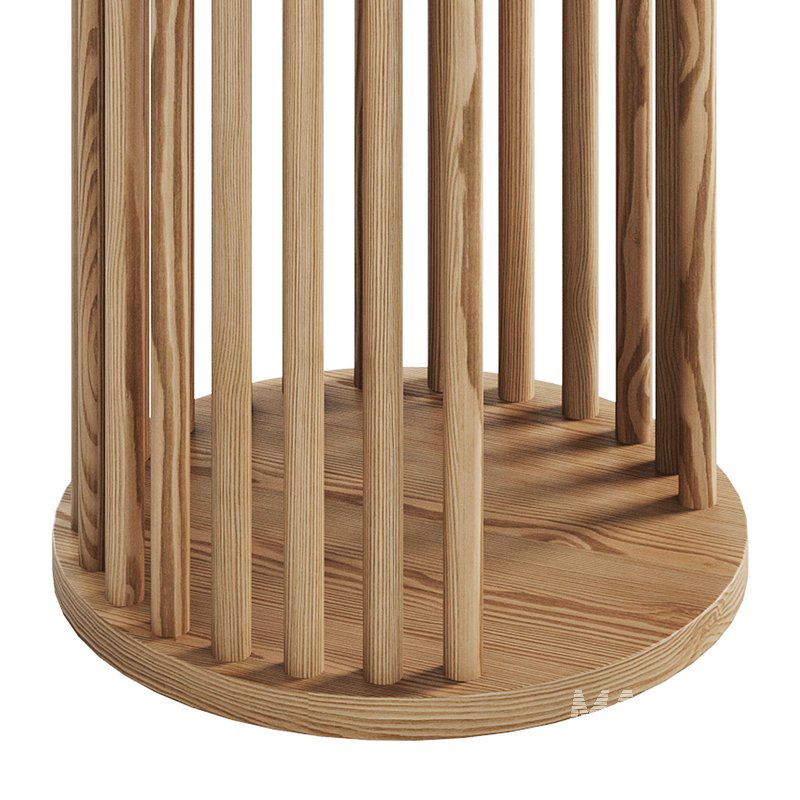 Solid Wood Side Table - Image 7