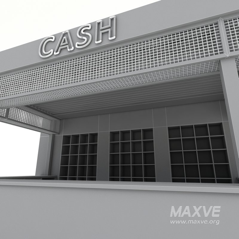 3D model bowling cash - Image 6