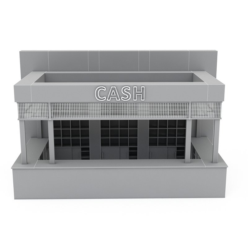 3D model bowling cash - Image 8
