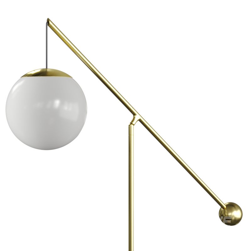 Malamata floor lamp by Luceplan - Image 6
