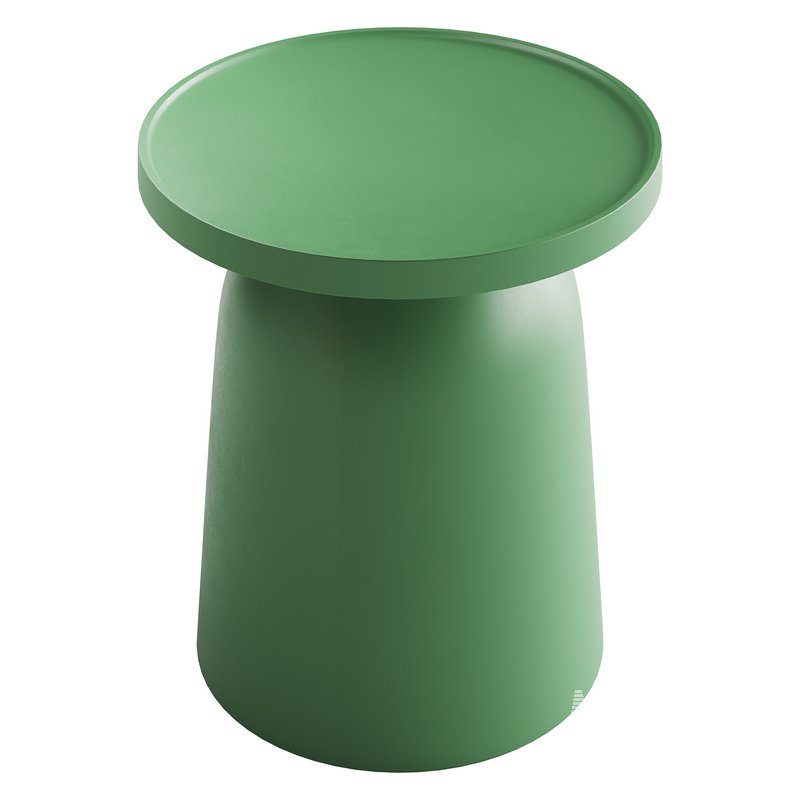 scandinavian small round coffee table - Image 7