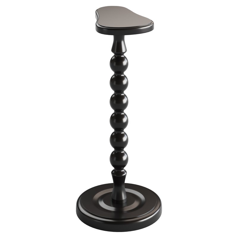 Retro Solid Wood Side Table - Image 7