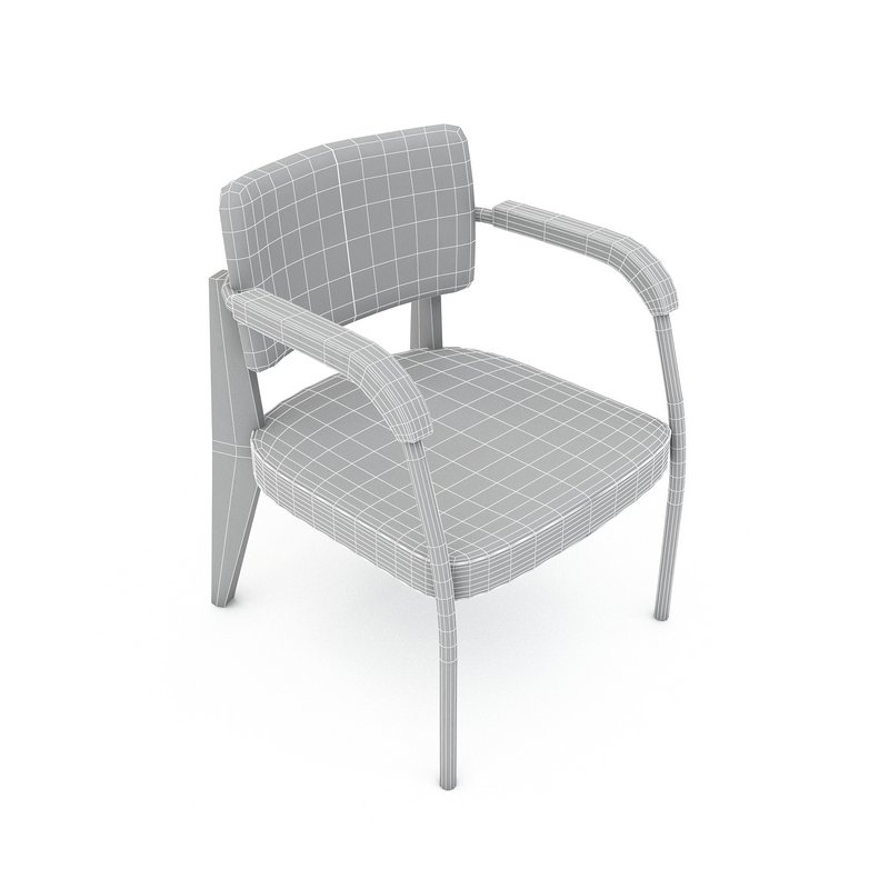 modern chair 05 3D model - Image 5