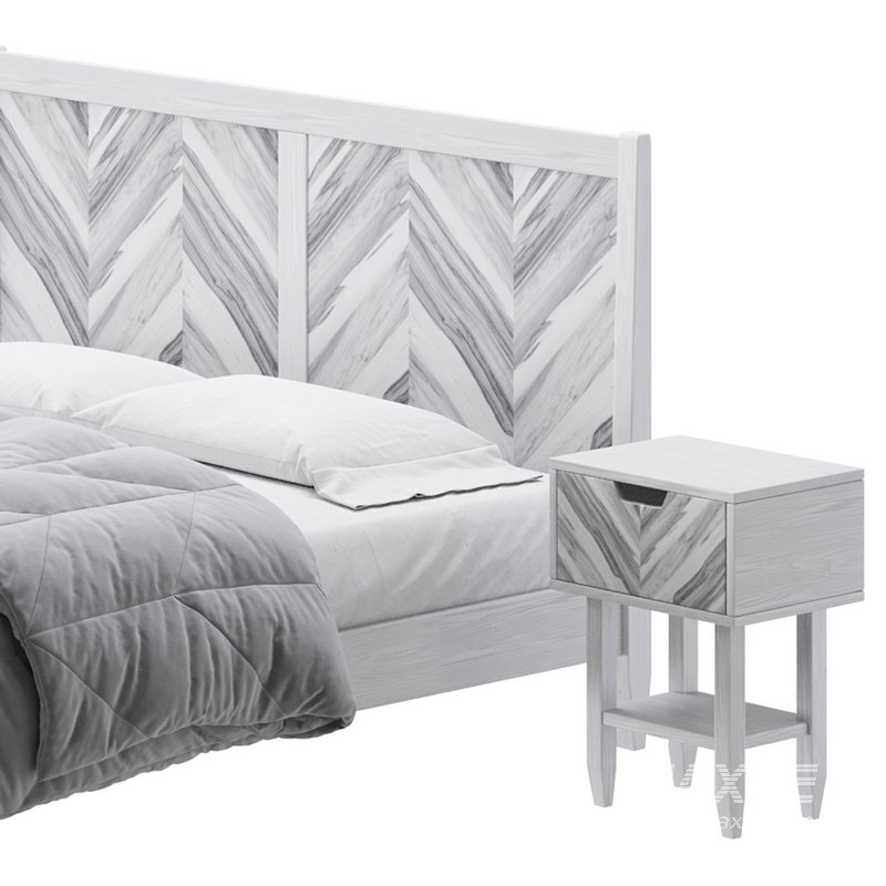 Paxton Wooden Bed - Image 7