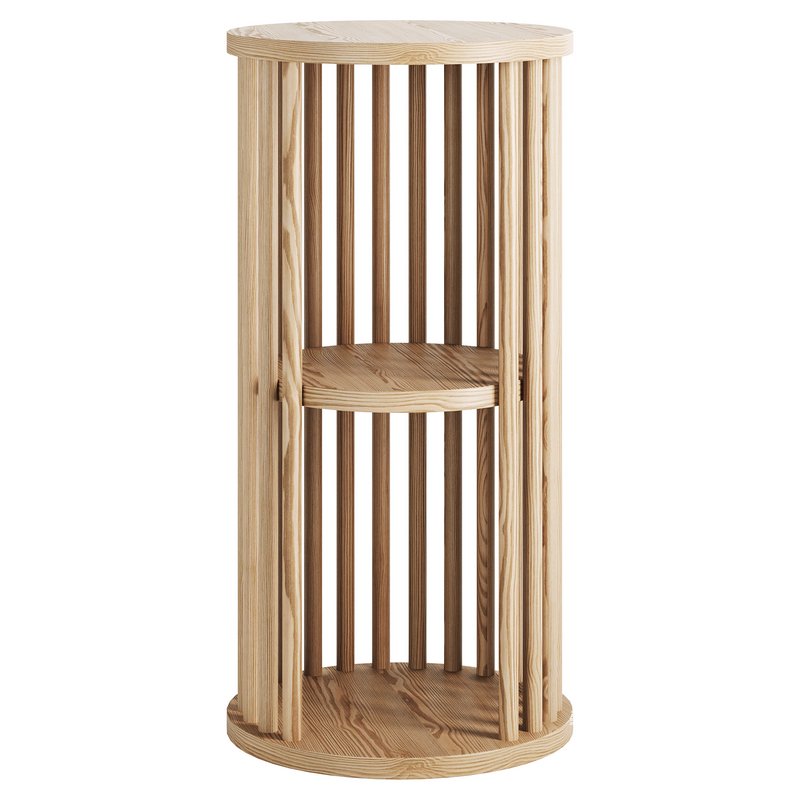 Solid Wood Side Table - Image 6