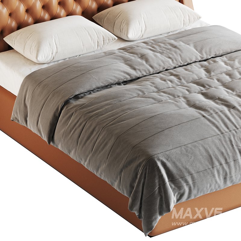 Quilting Upholstered Bed With Storage - Image 7