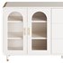 Modern White Sideboard Credenza - Thumbnail 7