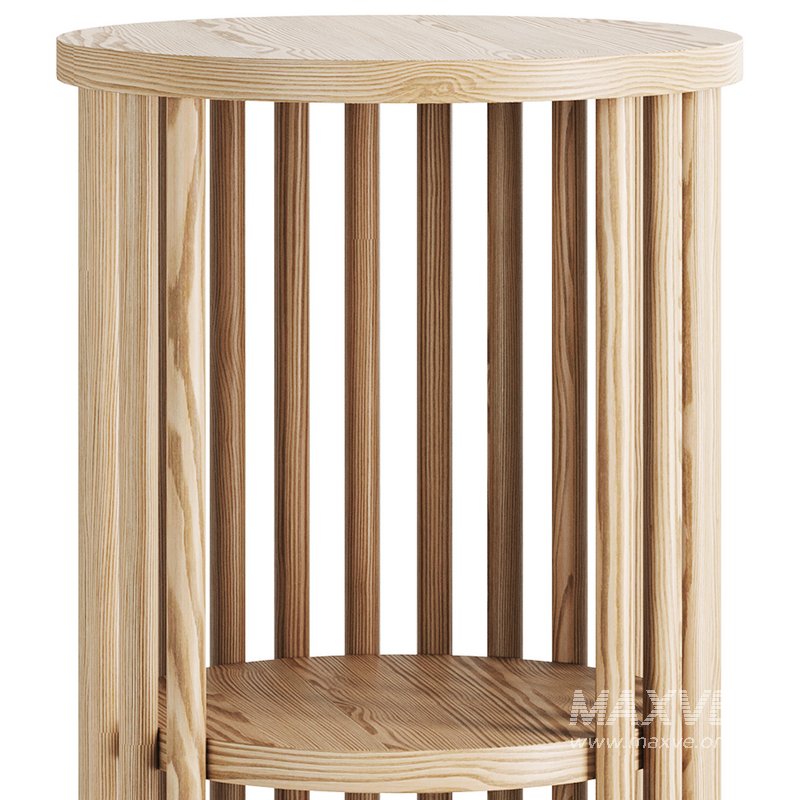 Solid Wood Side Table - Image 8