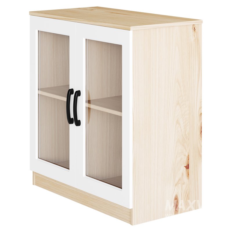 Modern Wood Buffet Cabinet - Image 8