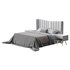 Modern Beige King Size Bed - Thumbnail 6