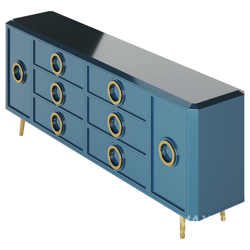 Rindix Blue Sideboard - Image 8