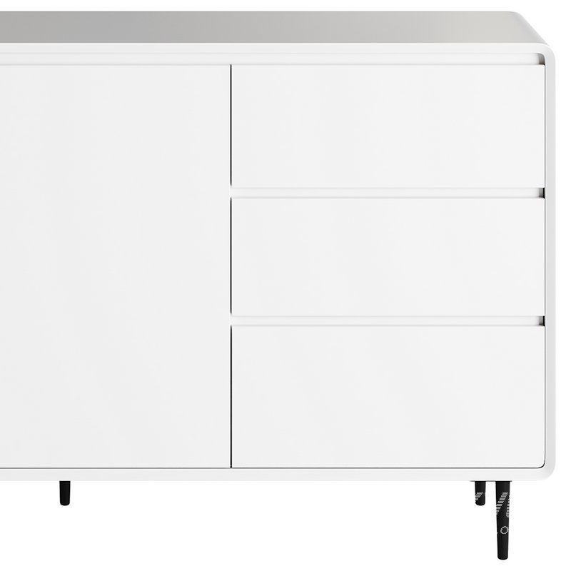 Modern Wood Sideboard with 2 Doors - Image 8