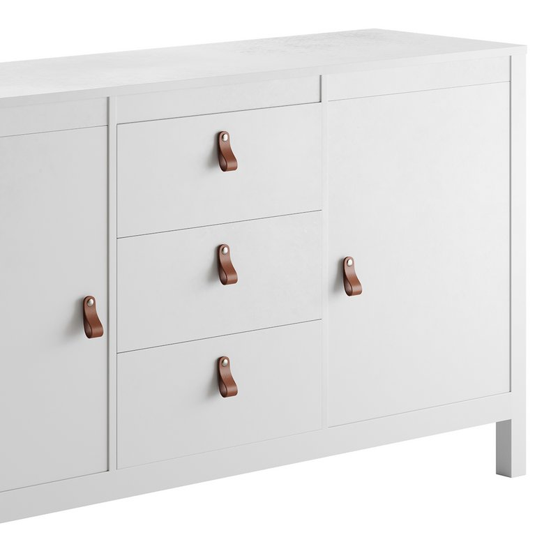 Mcintyre Wide 3 Drawer Sideboard - Image 8