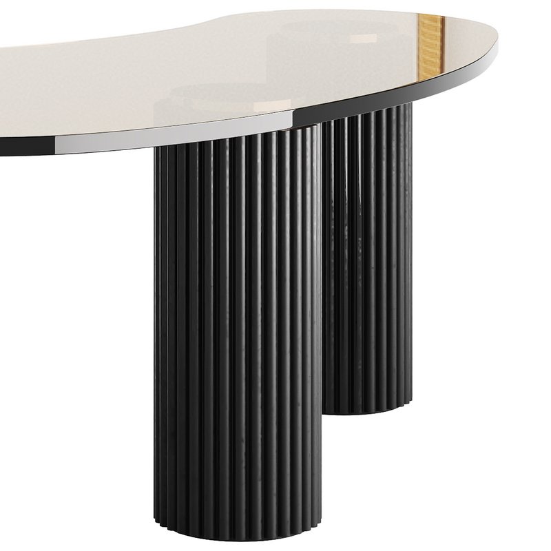Modern Black Coffee Table - Image 9