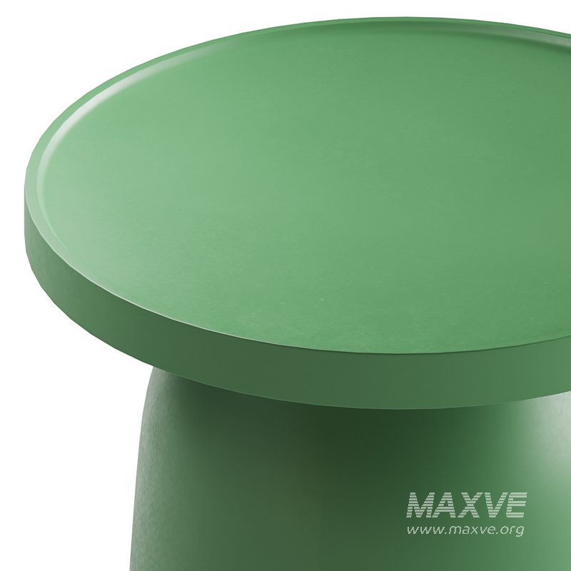 scandinavian small round coffee table - Image 10