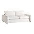 WHITE PERFORMANCE FABRIC APARTMENT SOFA - Thumbnail 8