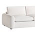 WHITE PERFORMANCE FABRIC APARTMENT SOFA - Thumbnail 10