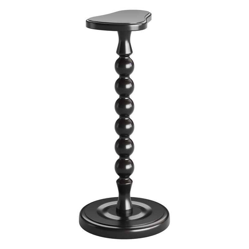 Retro Solid Wood Side Table - Image 9