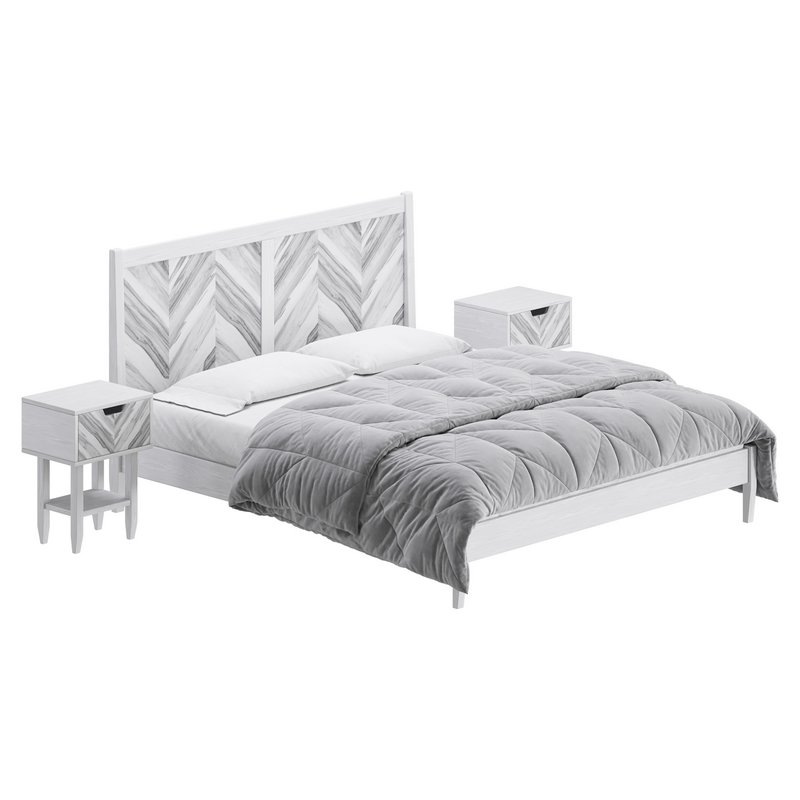 Paxton Wooden Bed - Image 9