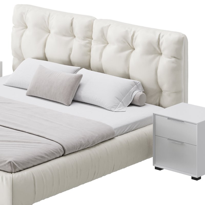 Modern Bed Frame Foam Standard Bed - Image 8