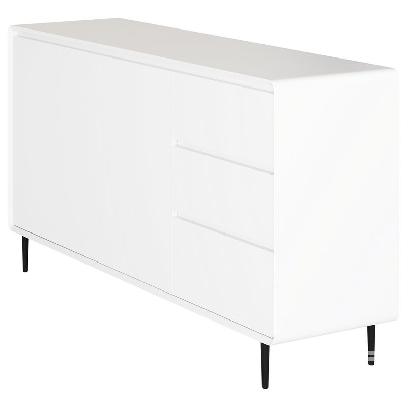Modern Wood Sideboard with 2 Doors - Image 10