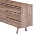 Madison 2 Door 3 Drawer Sideboard in Oak - Thumbnail 11