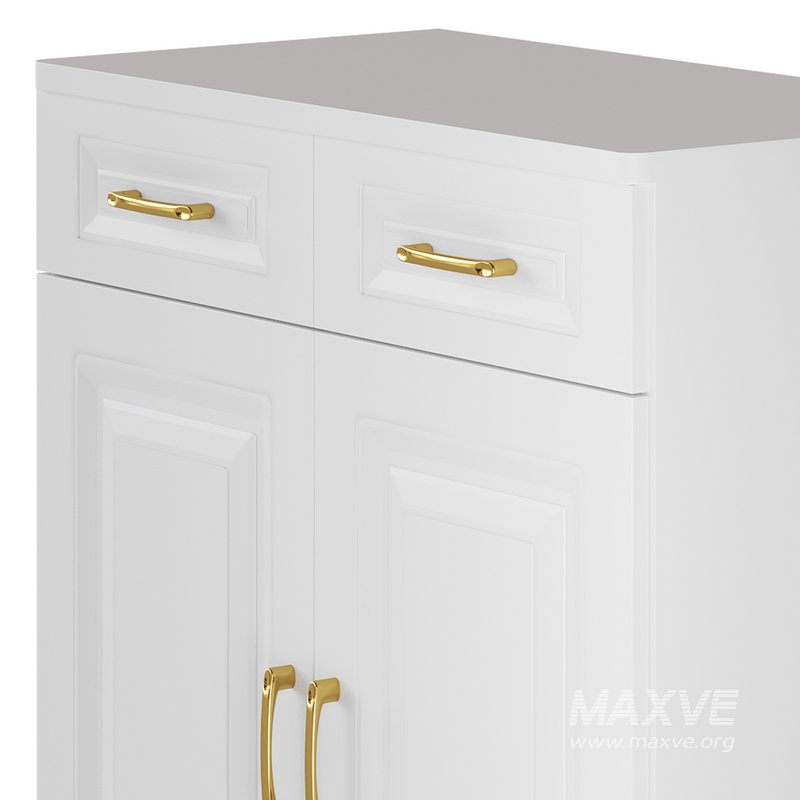 Modern Wood Sideboard Credenza 2 - Image 10