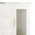 Sleek White Modern Sideboard Credenza - Thumbnail 8