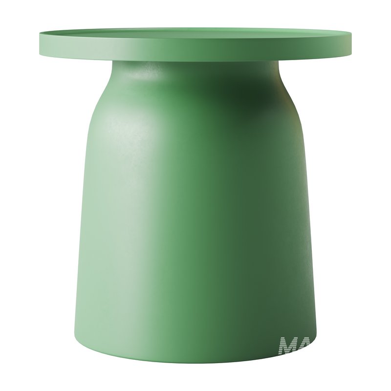 scandinavian small round coffee table - Image 9