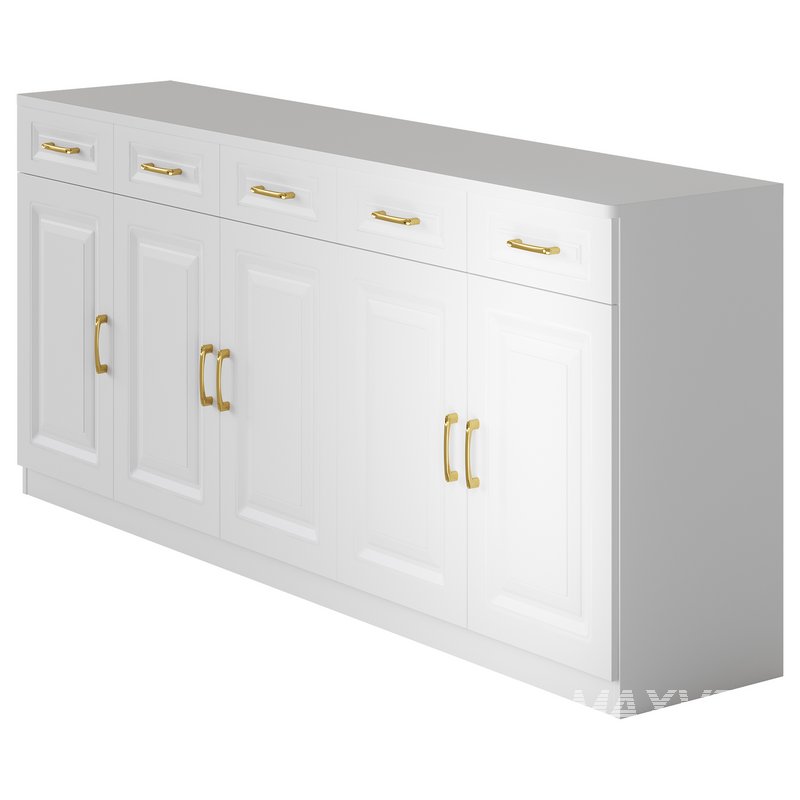 Modern Wood Sideboard Credenza 1 - Image 9