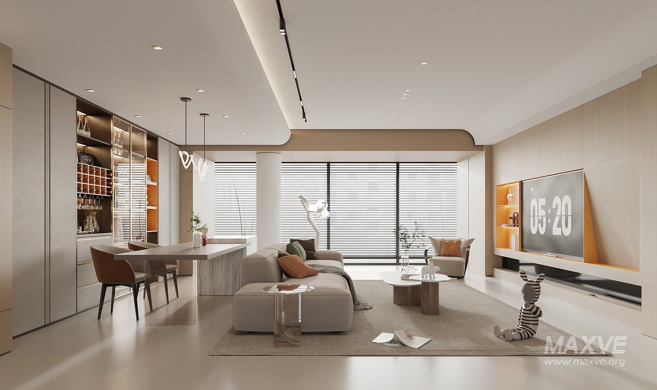 Modern living room - Image 1